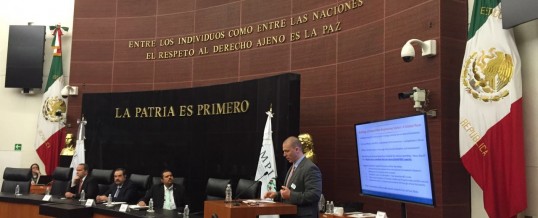 Pugatch Consilium at the Mexican Senate and IMPI event on promoting economic development and industrial competitiveness in Mexico